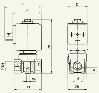 21A3KV45电磁阀、ODE电磁阀、意大利电磁阀(图1)